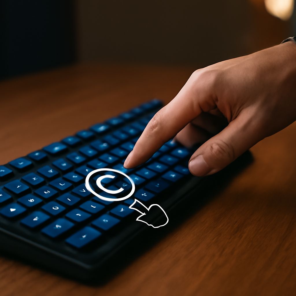How to Type the Copyright Symbol