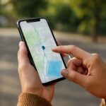 Best mileage tracker app on a smartphone screen