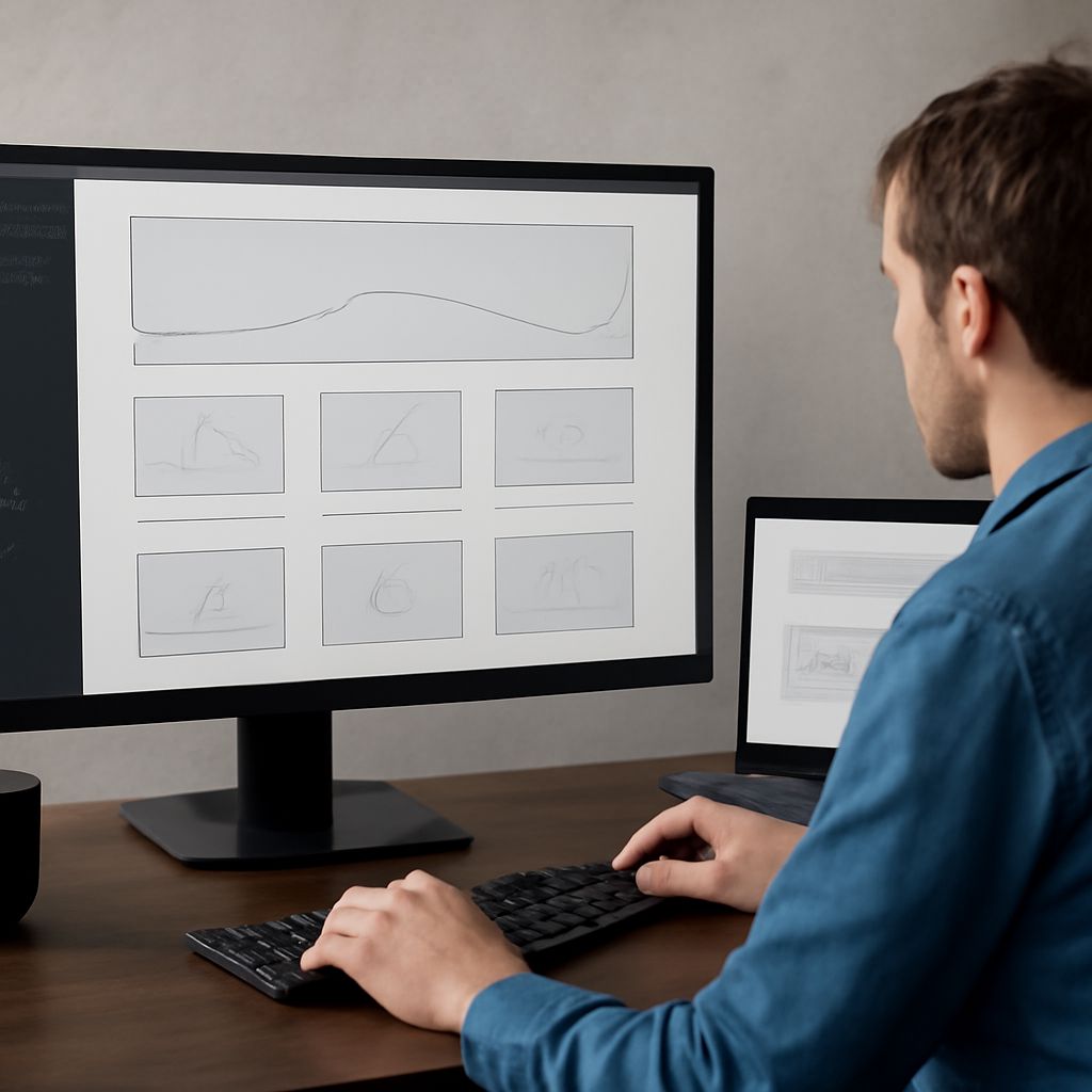 A selection of top wireframing tools for 2023