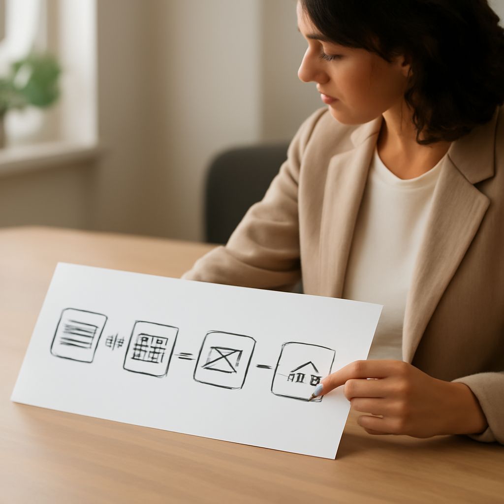 Illustration of various content management tools