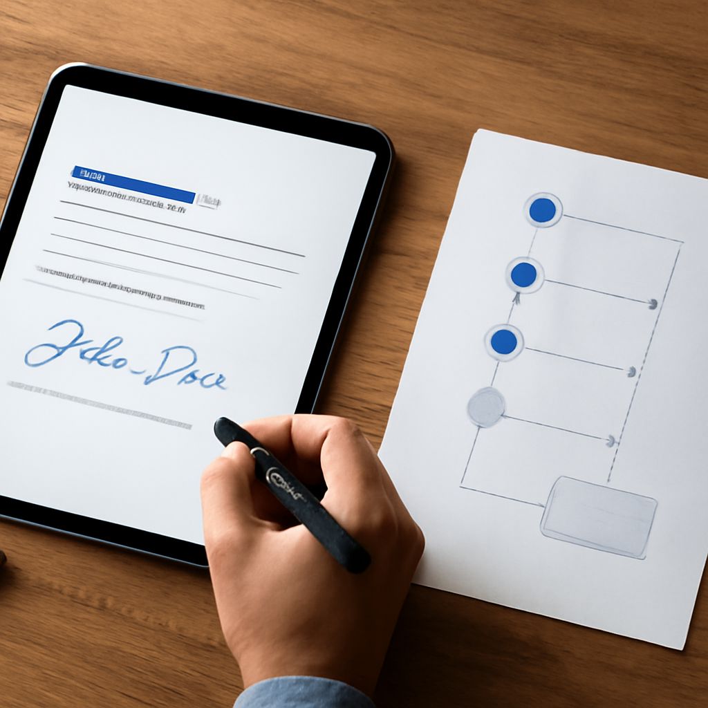 E-sign a PDF on mobile