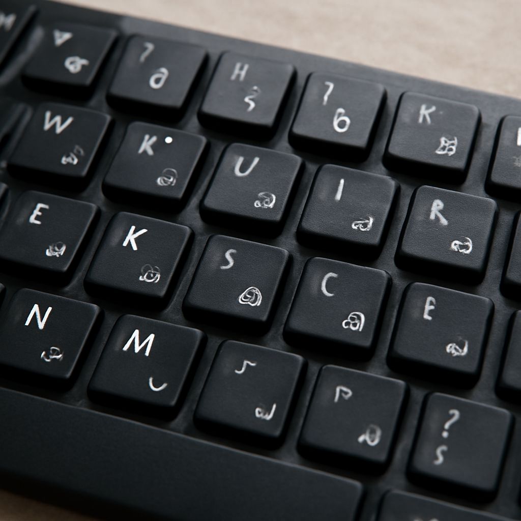 Persian keyboard layout for typing Farsi